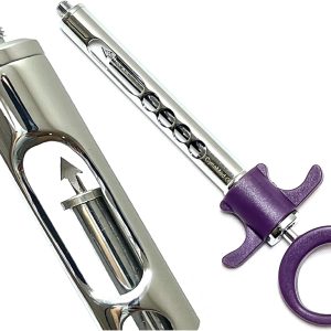 Purple One Ring Dental Self Aspirating Syringe 1.8mL Premium German Steel Anesthetic Syringe