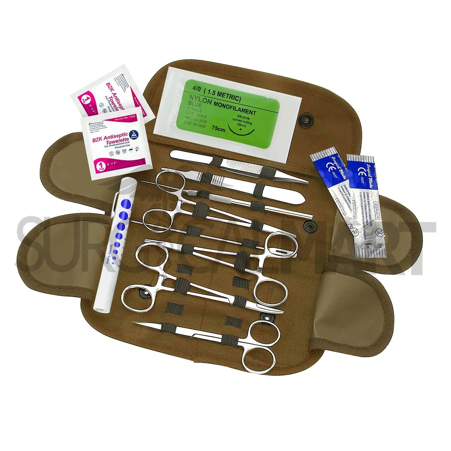 20 Pcs US Military Style Surplus Emergency Survival Kit