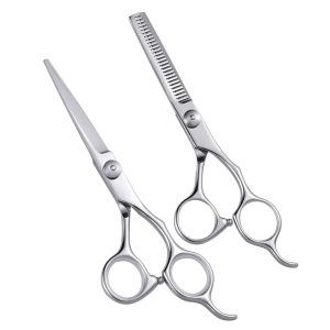 Professional Hair Cutting Shears Set with Cutting Scissors